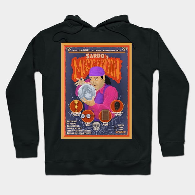 Sardo's Magic Mansion Hoodie by Coffin Couture